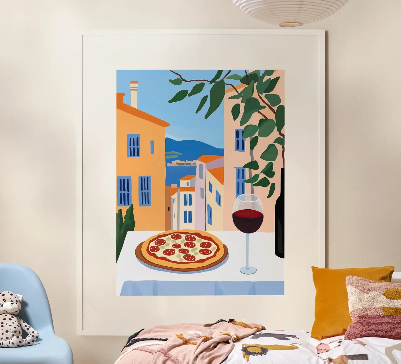 Italian Pizza poster da Art Center
