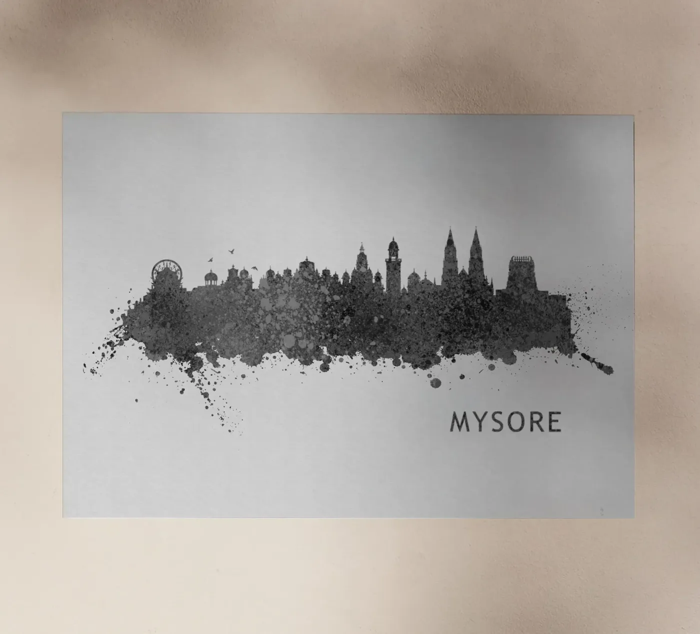 Mysore India pellicola backlit da Travelstudio