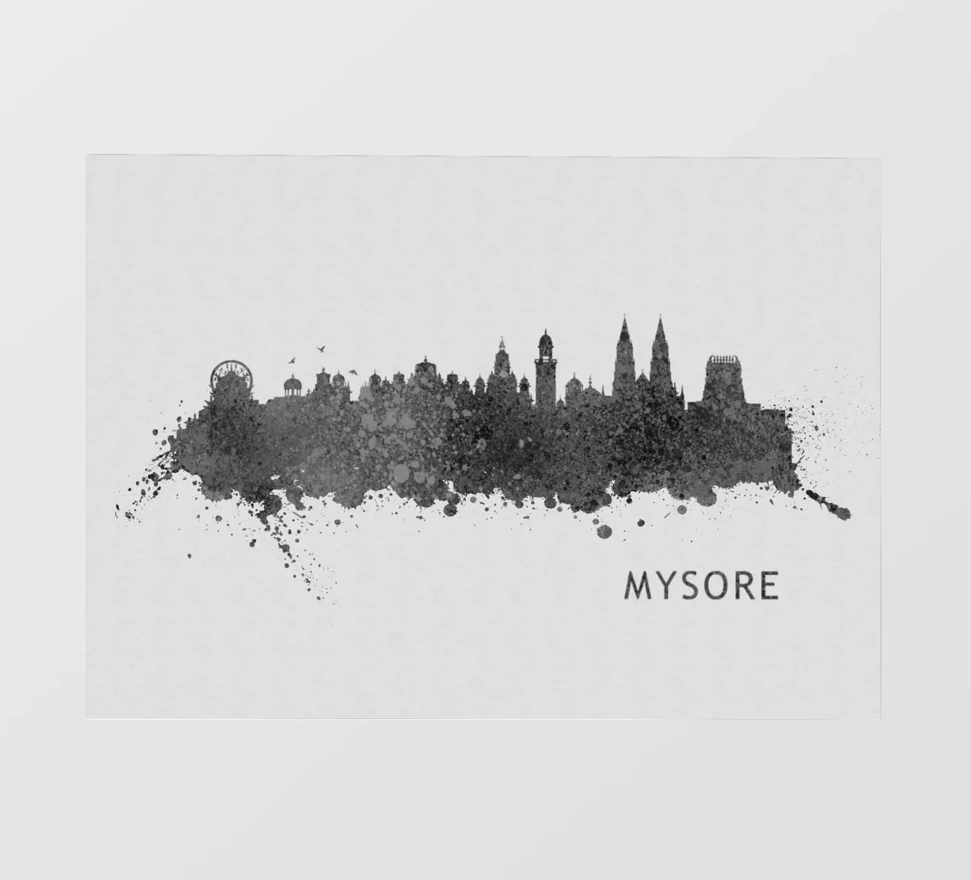 Mysore India pellicola backlit da Travelstudio