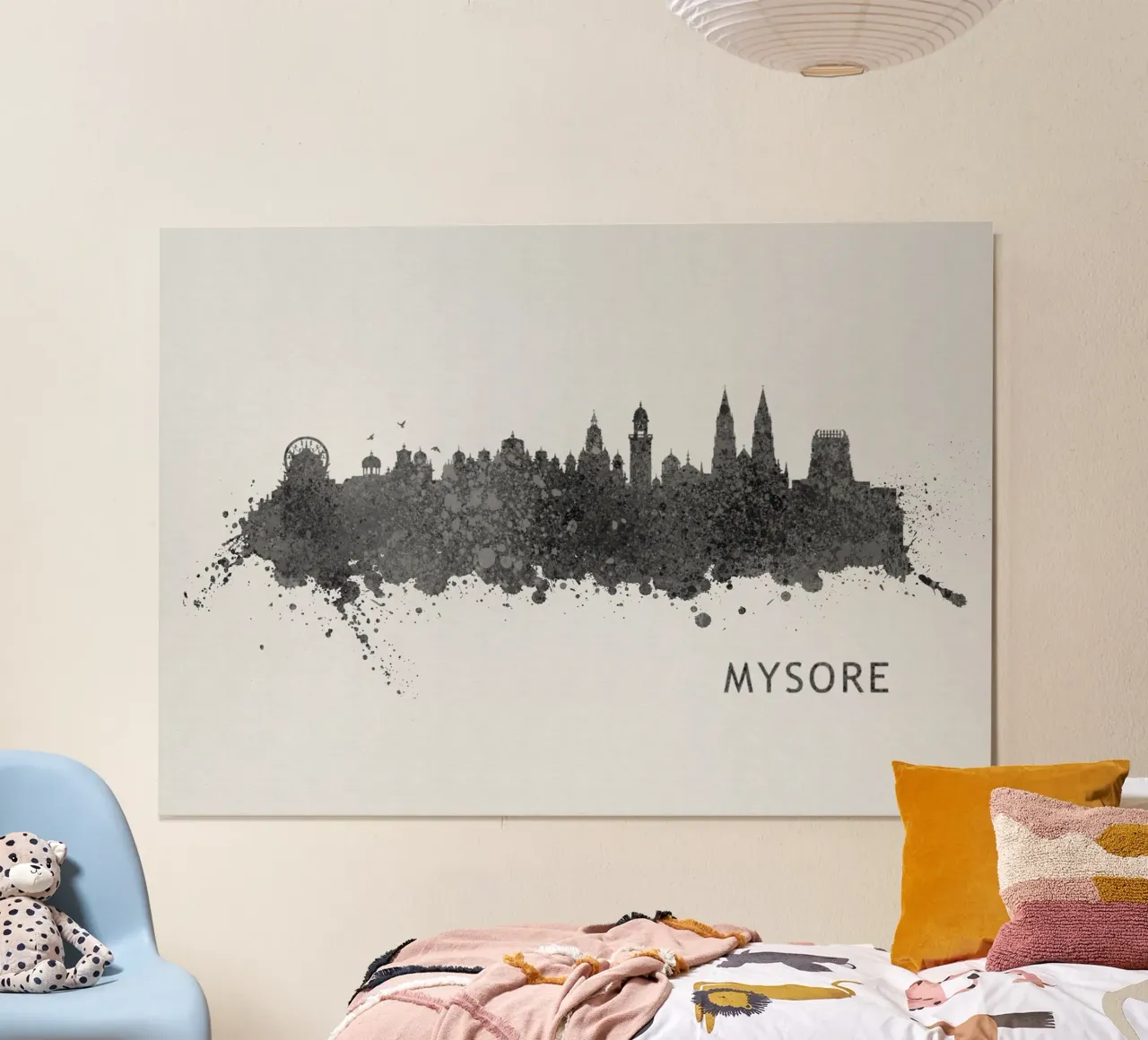 Mysore India poster da Travelstudio