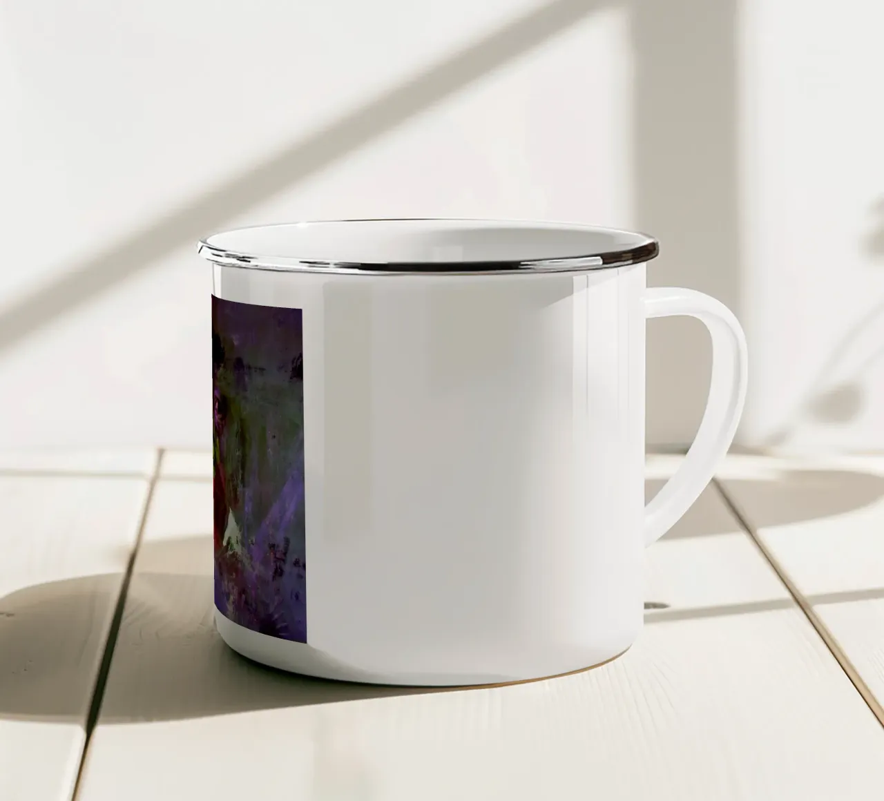 Black life matters tazza in smalto da Happy 😃 Art 🎨 by Christine Schnoell