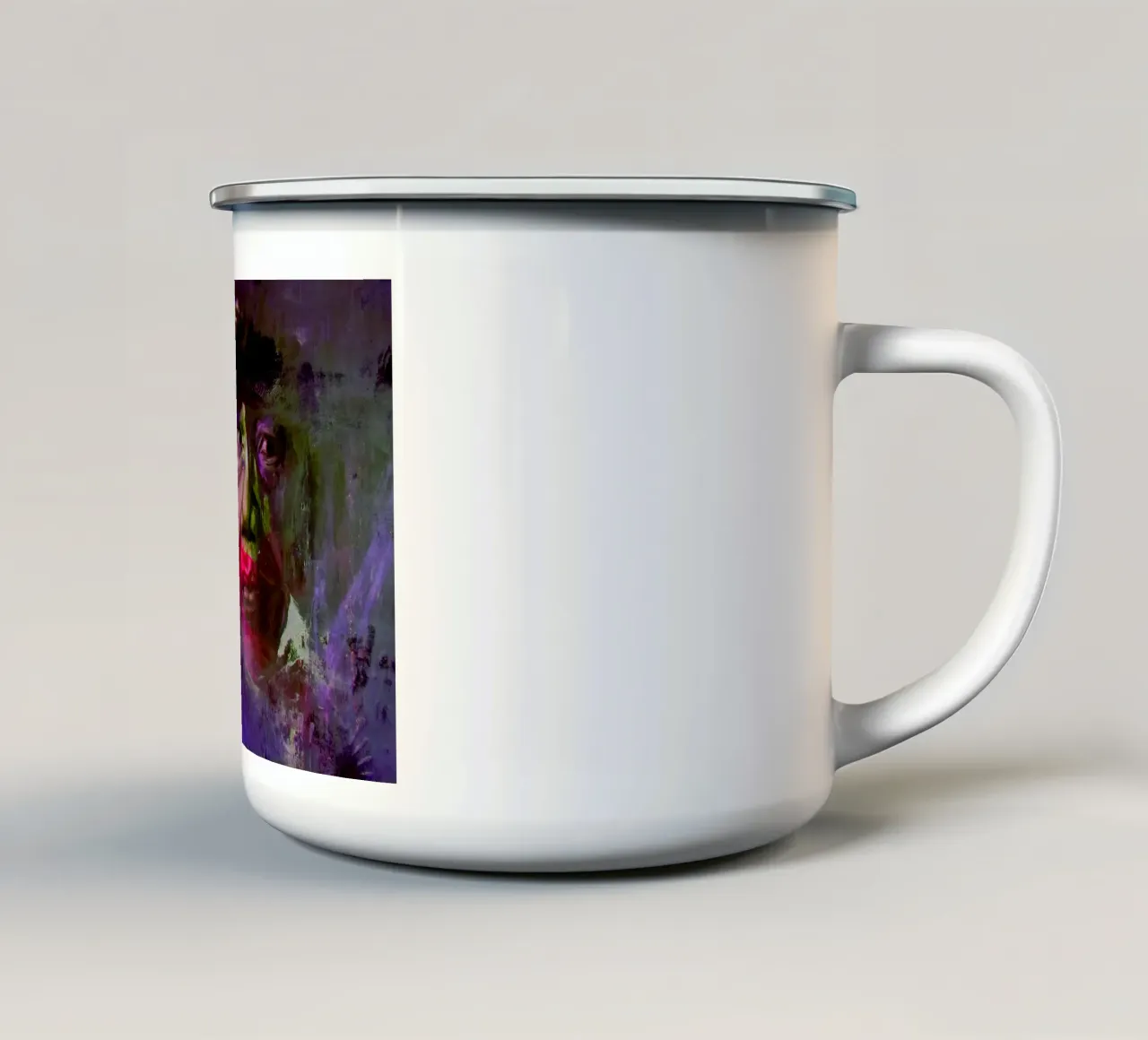 Black life matters tazza in smalto da Happy 😃 Art 🎨 by Christine Schnoell