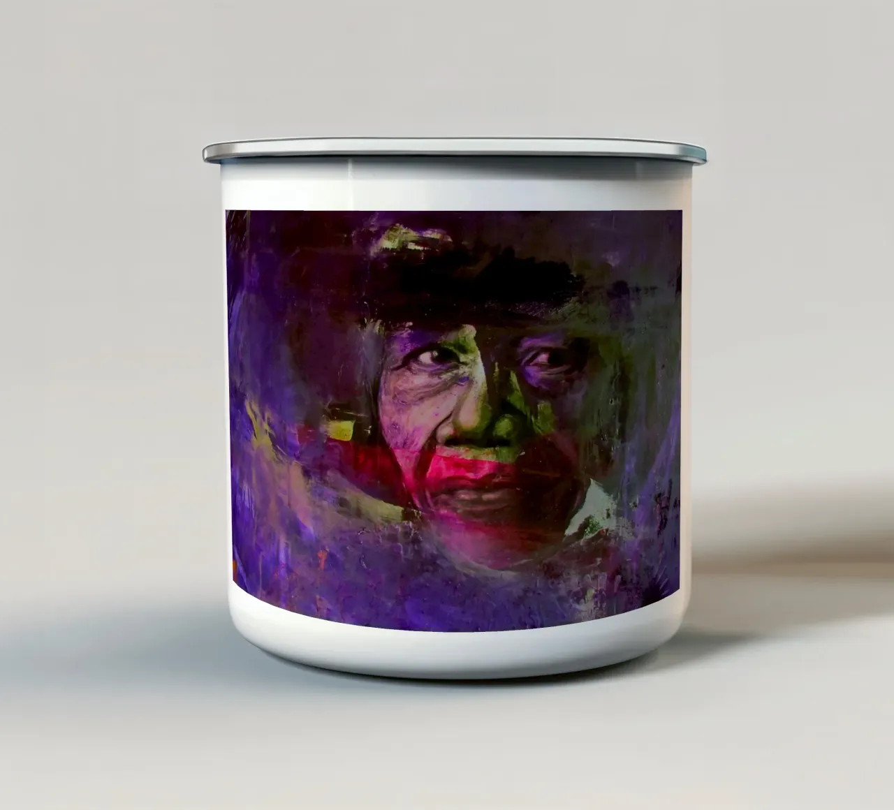 Black life matters tazza in smalto da Happy 😃 Art 🎨 by Christine Schnoell