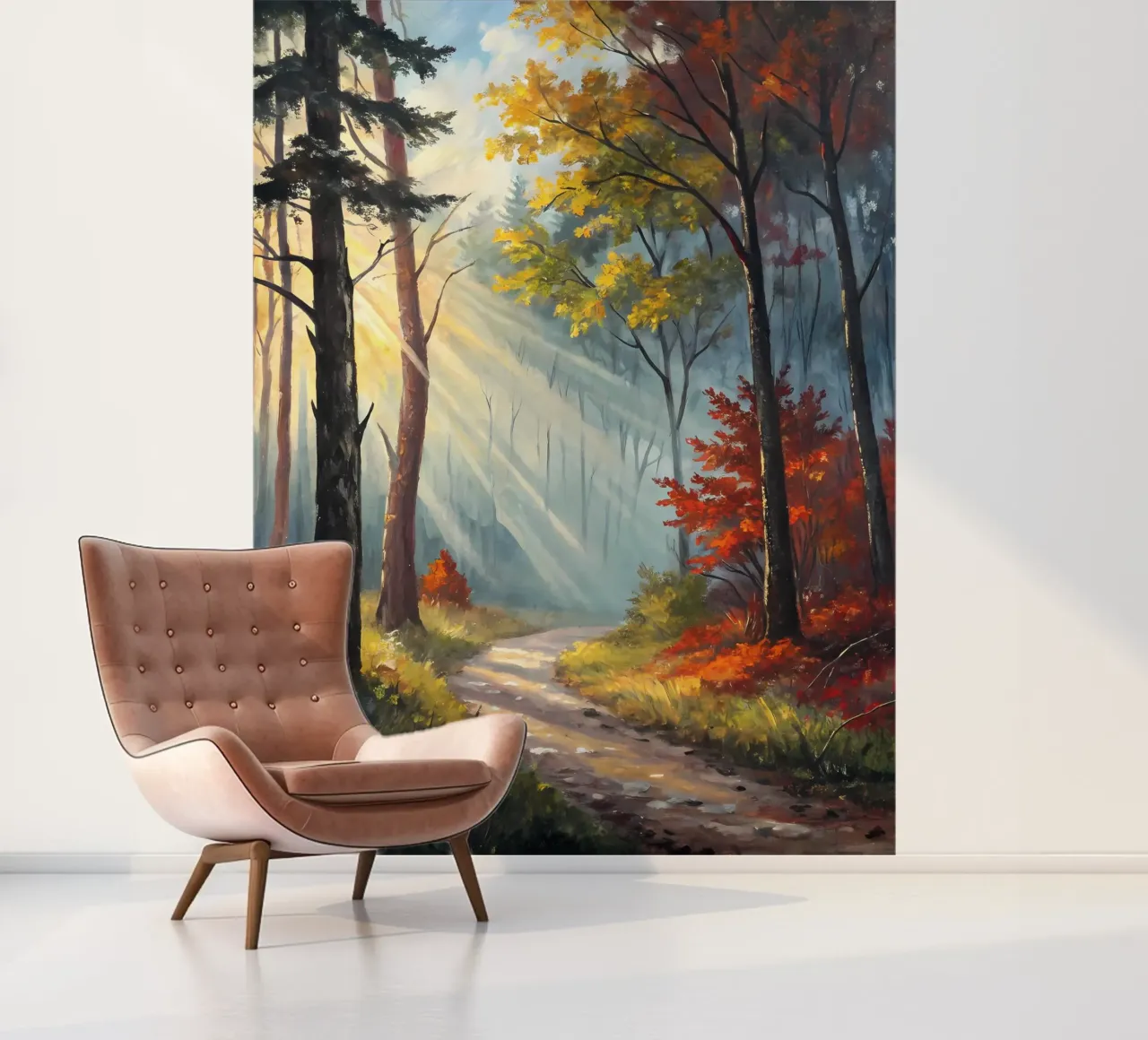 Whispers of Autumn Light photo wallpaper by Artistic-shop