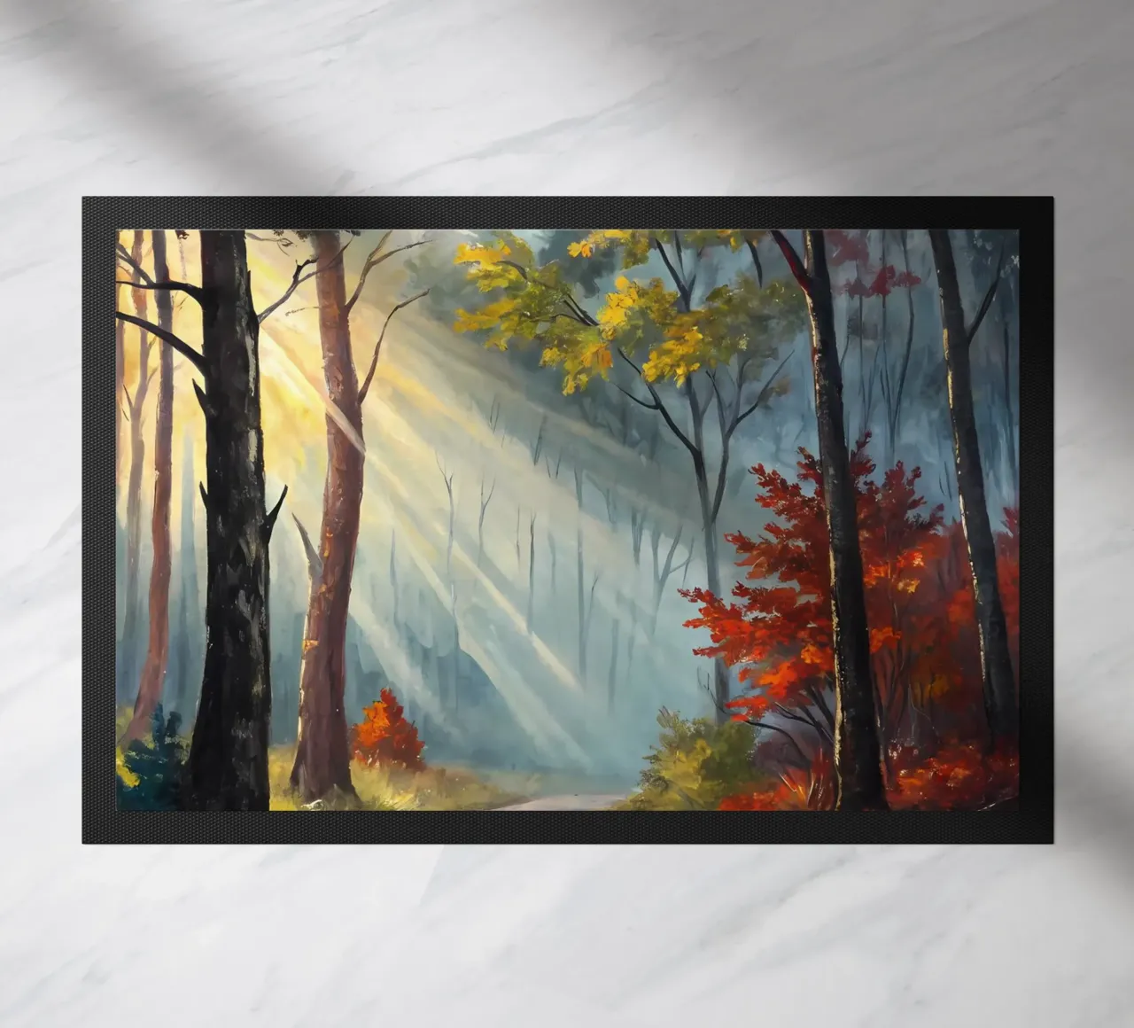 Whispers of Autumn Light doormat by Artistic-shop