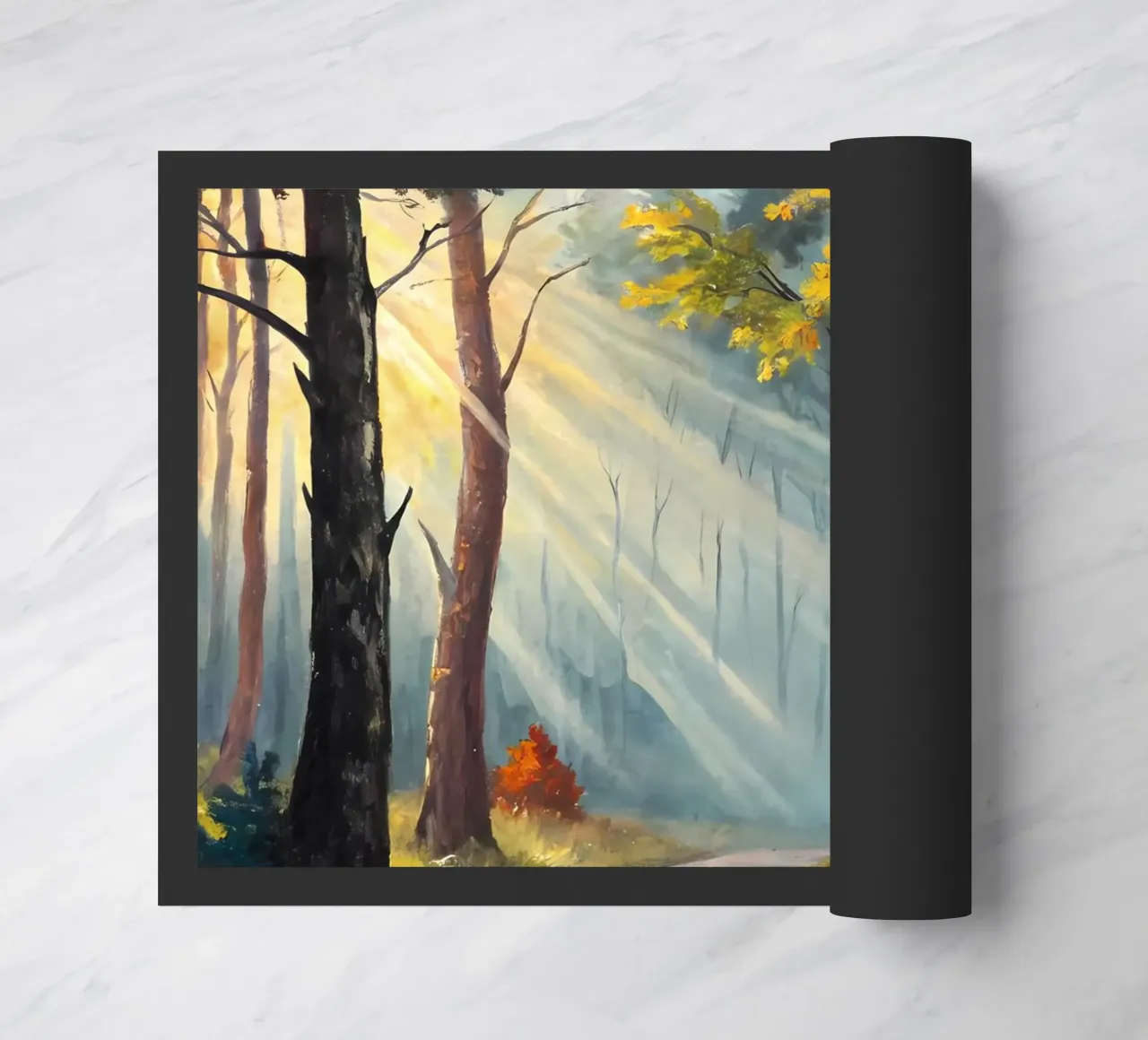 Whispers of Autumn Light doormat by Artistic-shop