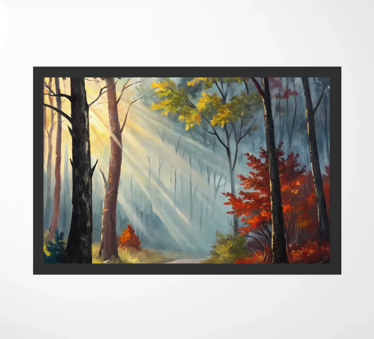 Whispers of Autumn Light doormat by Artistic-shop