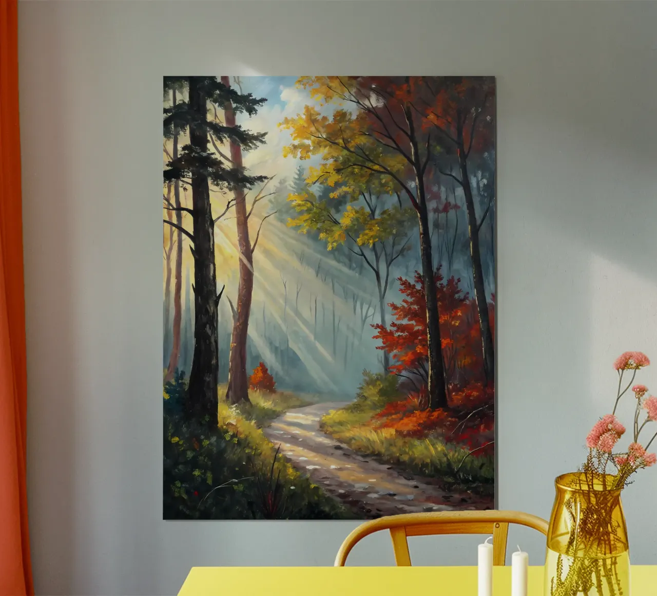 Whispers of Autumn Light poster by Artistic-shop