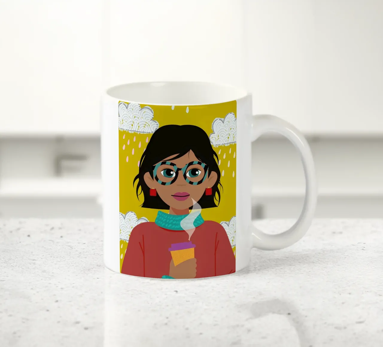 Valentina ceramic mug by estelle