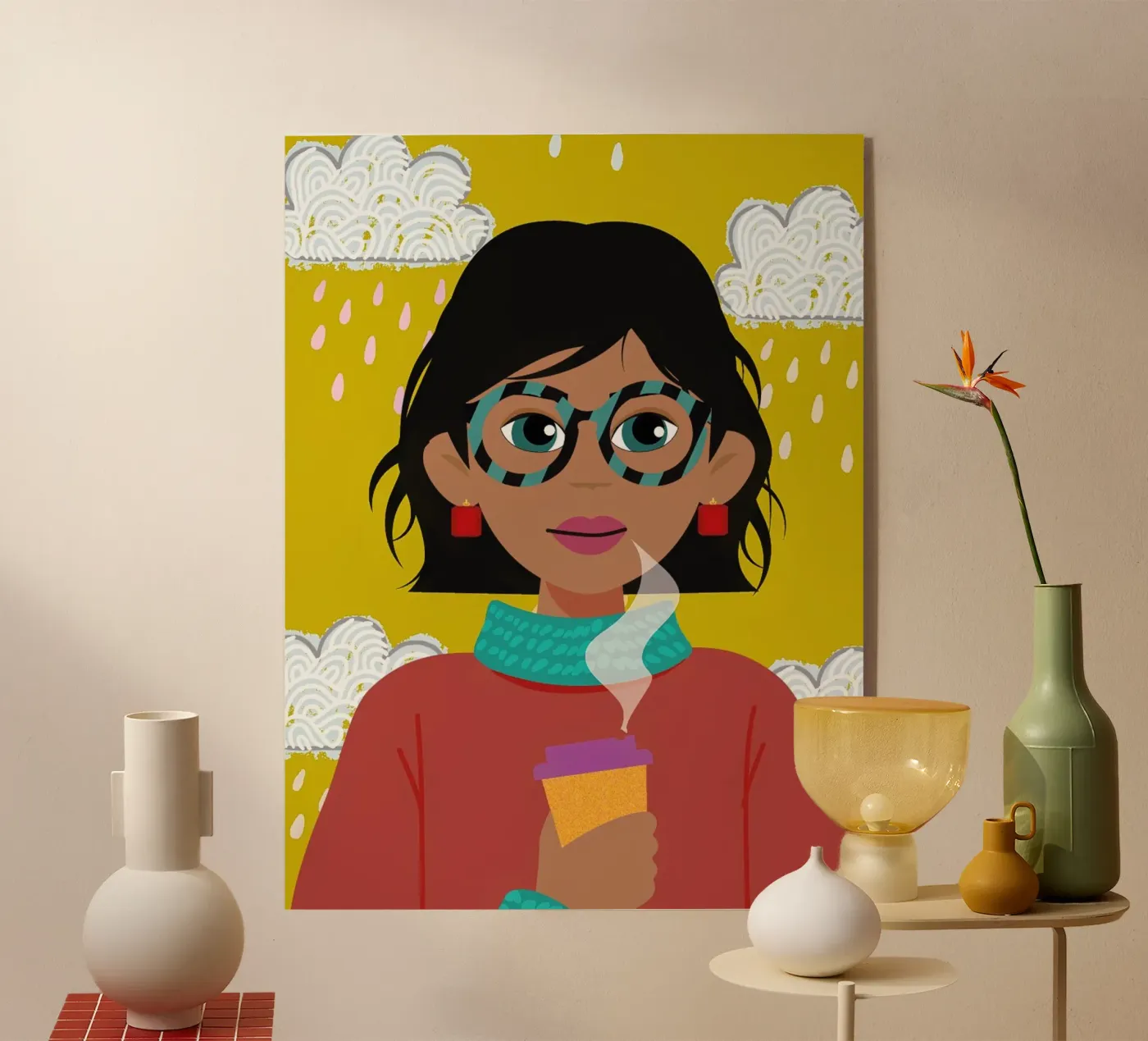 Valentina Acryl-Glas von estelle