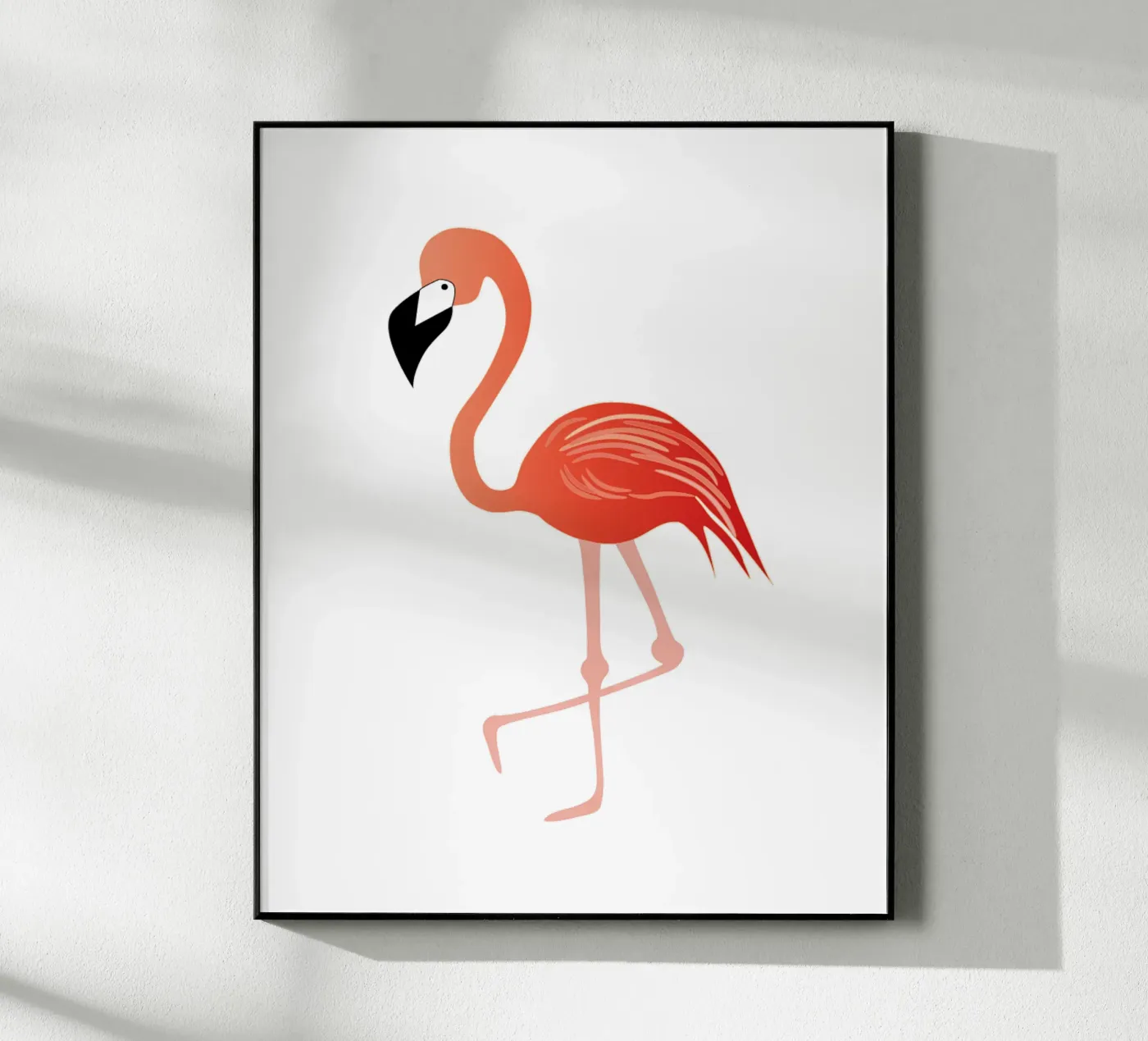 Flamingo Gerti acrylic glass by SunflowerDE