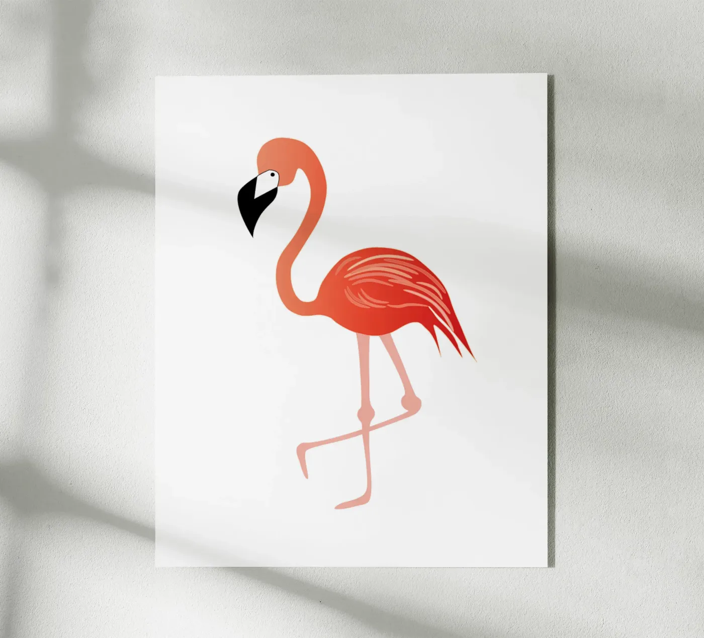 Flamingo Gerti acrylic glass by SunflowerDE