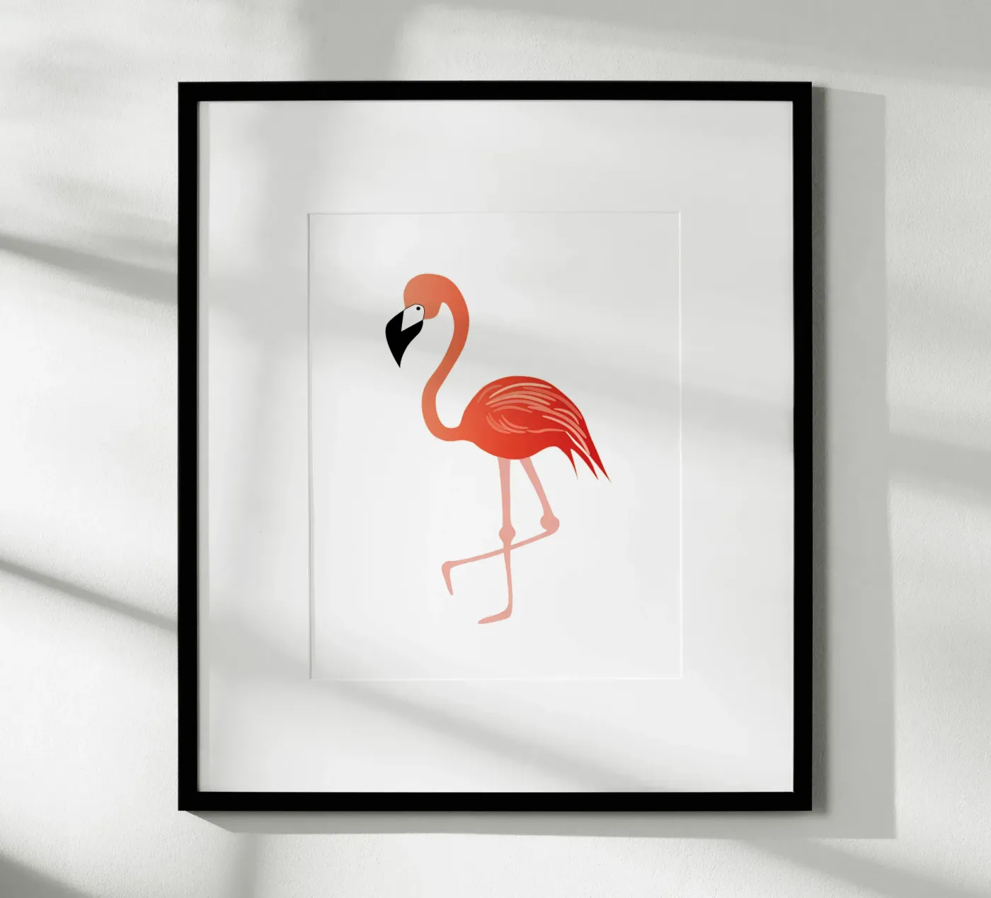 Flamingo Gerti poster da SunflowerDE