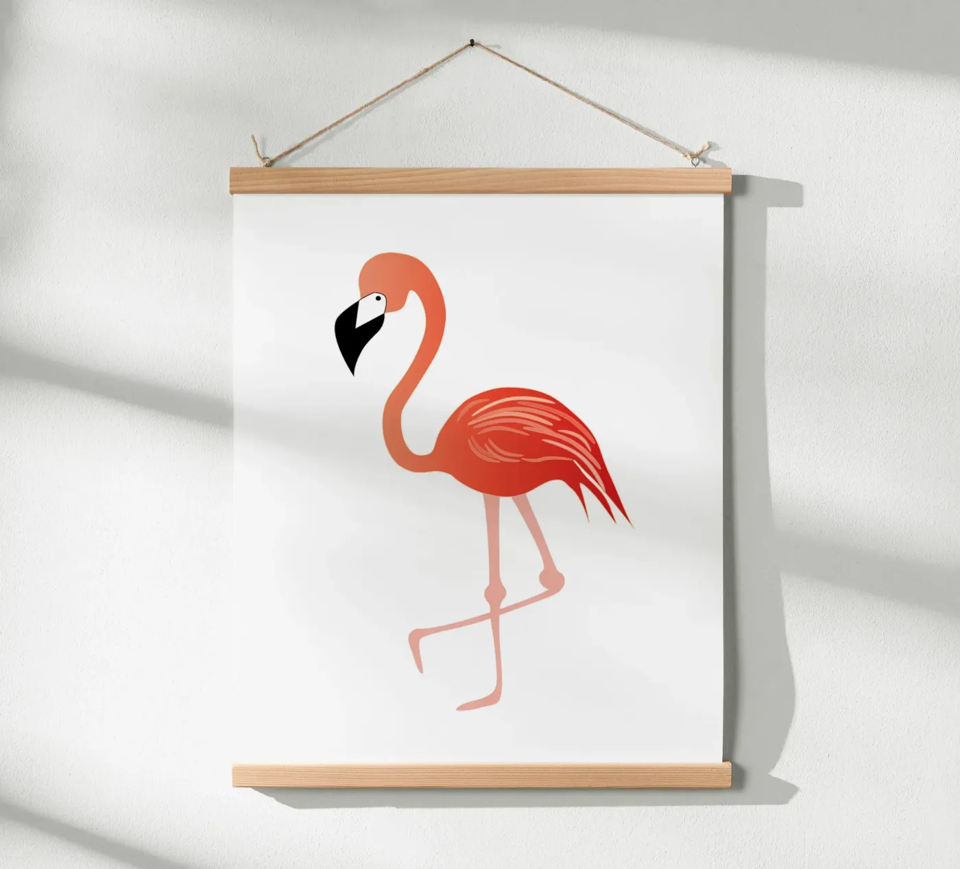 Flamingo Gerti poster da SunflowerDE