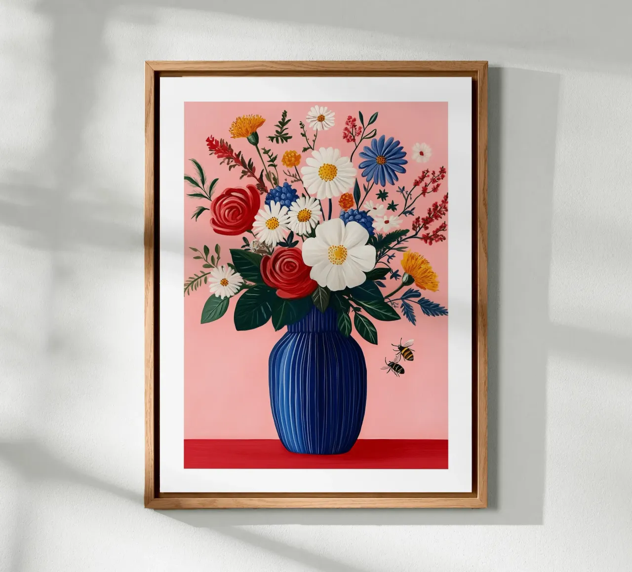 Bouquet colorato alluminio dibond da Flora & Horizon