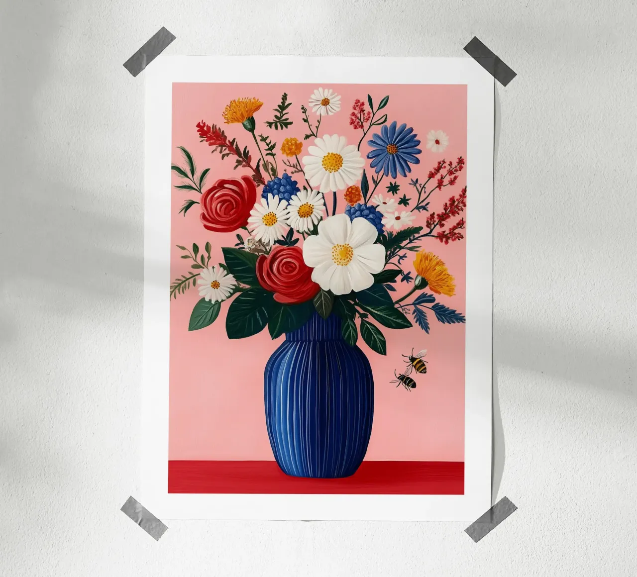 Bouquet colorato poster da Flora & Horizon