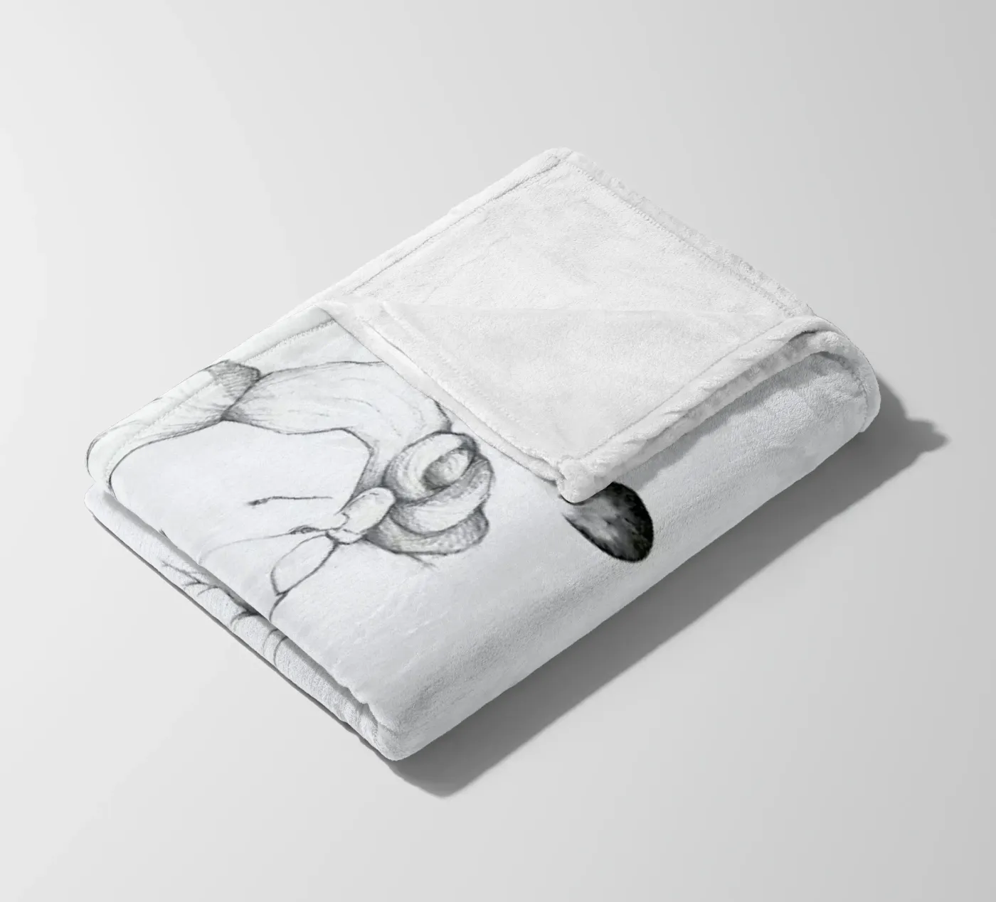 Leia Fleecedecke von Marina Guiu