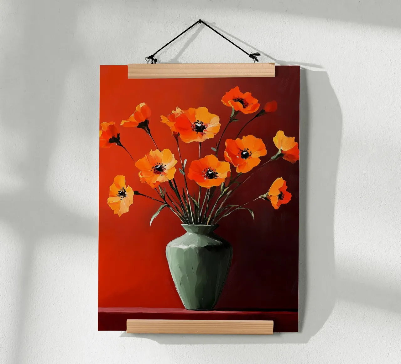 Mazzo di papaveri carta hahnemühle da Flora & Horizon