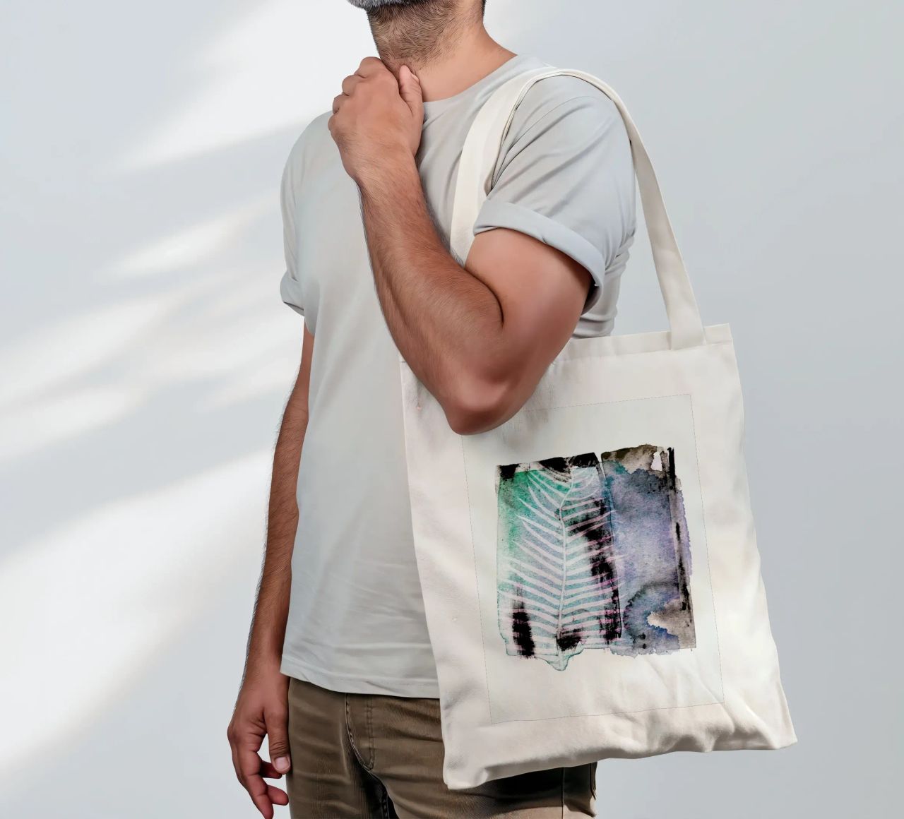 Fossilised borsa in juta da Shot By Clint