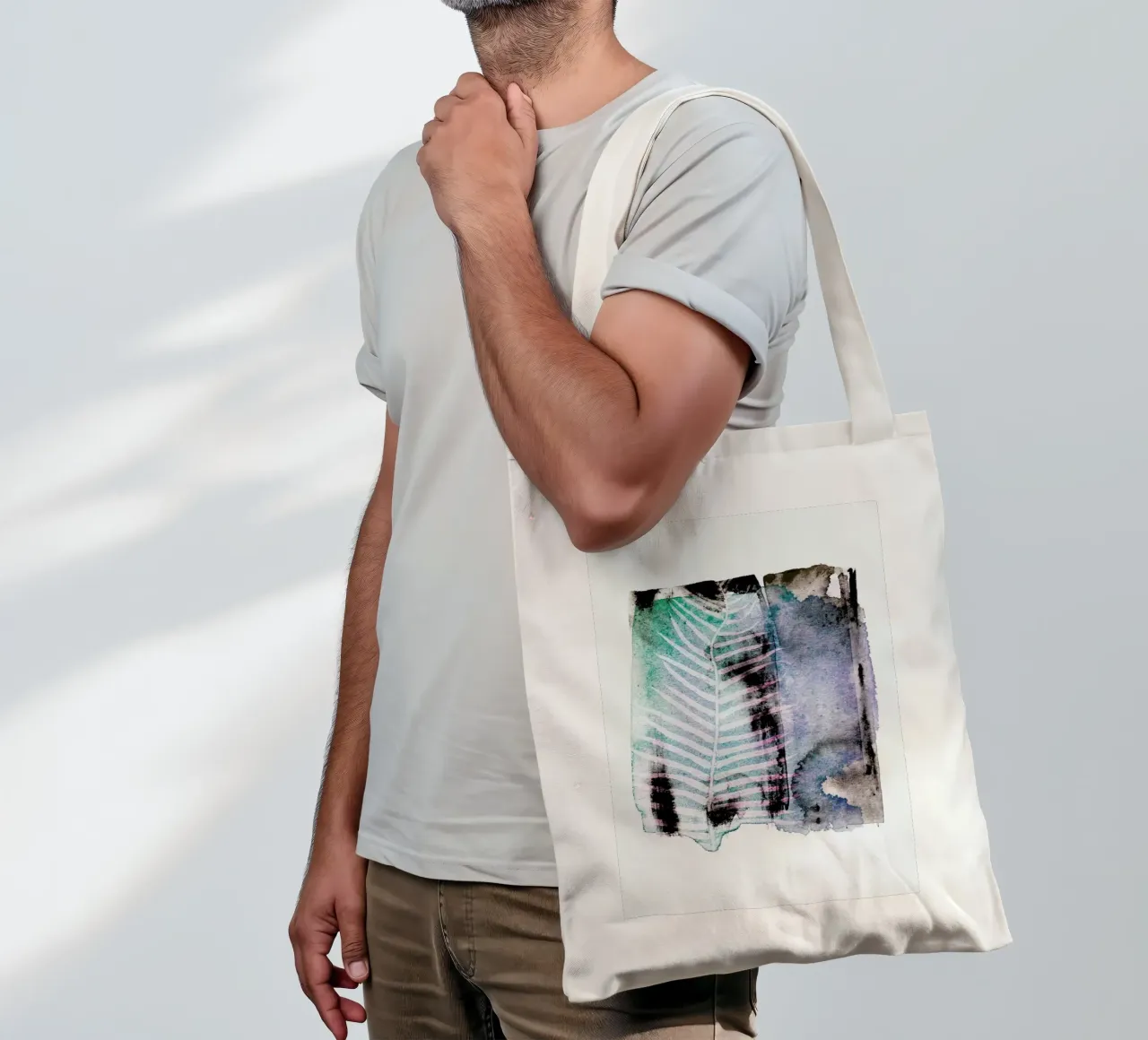 Fossilised borsa in juta da Shot By Clint