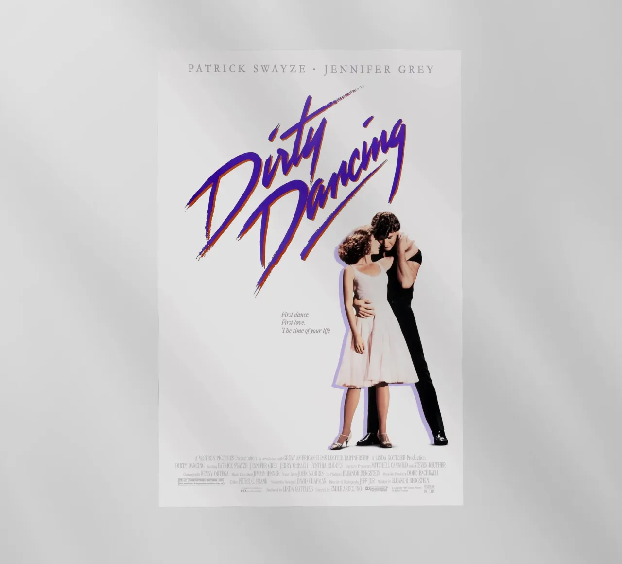 Dirty Dancing pellicola backlit da Attaboy Dsgn