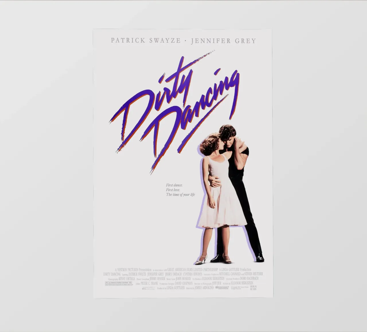 Dirty Dancing pellicola backlit da Attaboy Dsgn