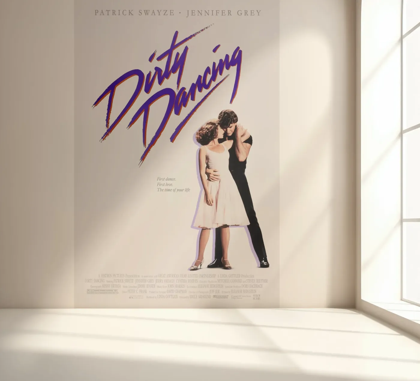 Dirty Dancing fotobehang van Attaboy Dsgn