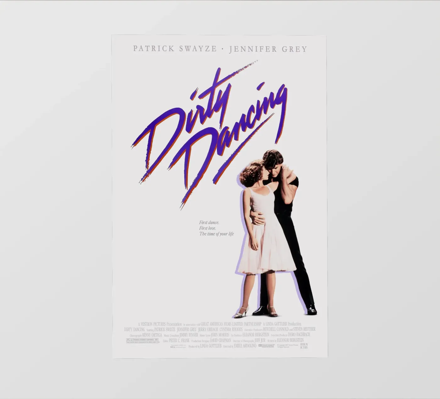 Dirty Dancing fotobehang van Attaboy Dsgn