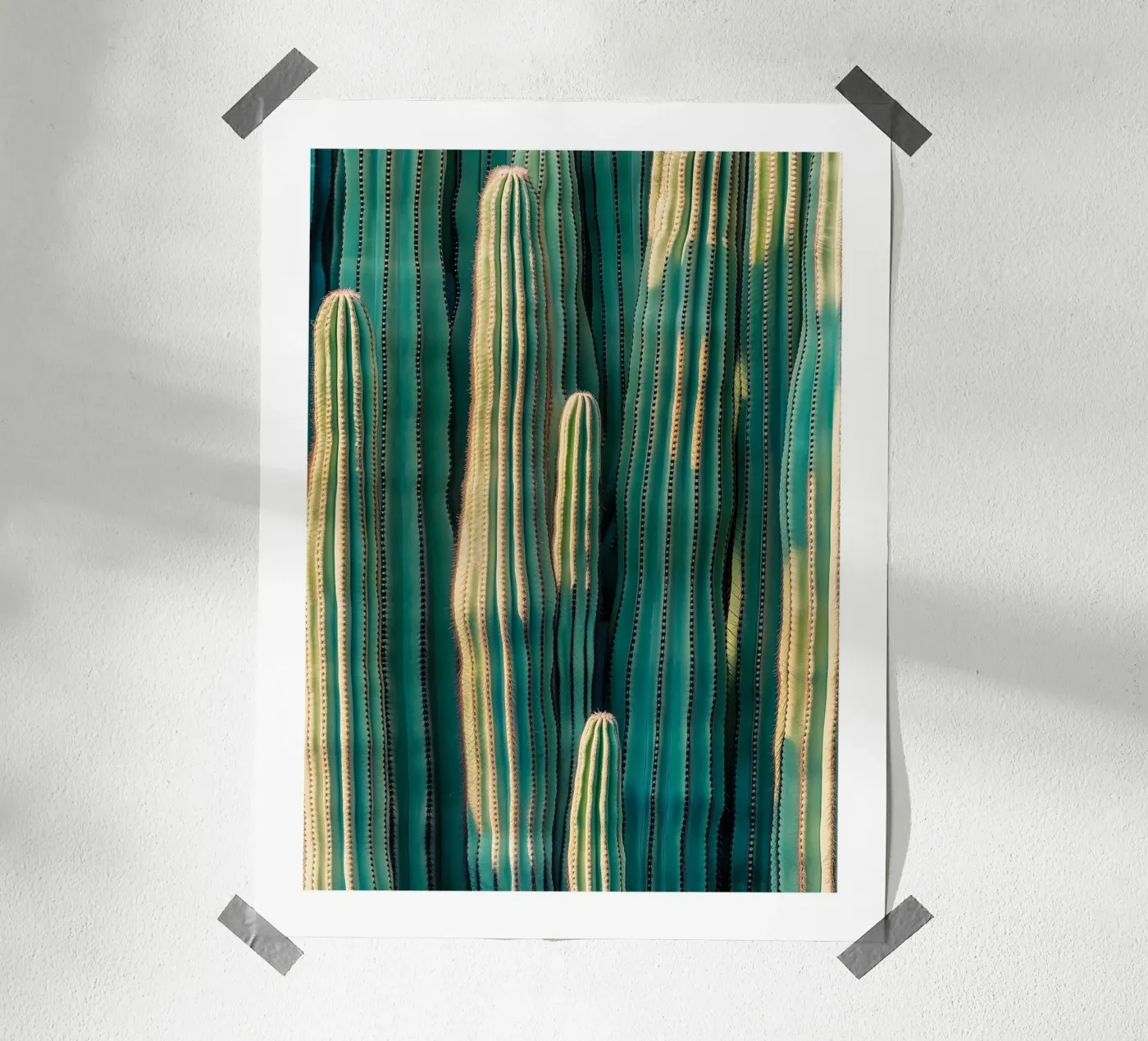 Cactus forest poster by Flora & Horizon