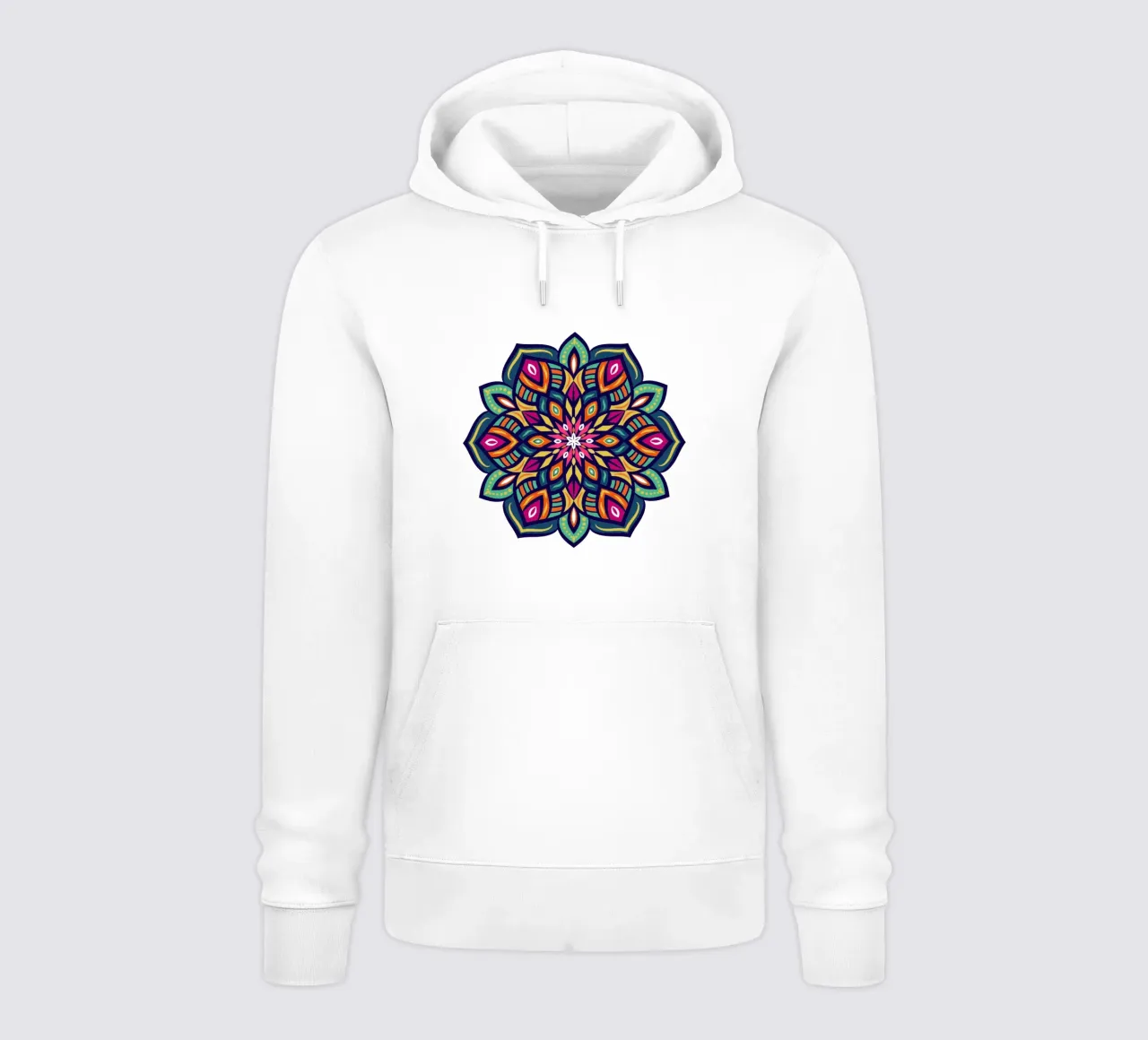 Mandala etnico felpa con cappuccio da Spiritual Touch