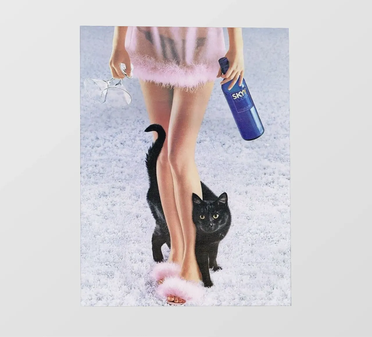 Lets Party My Cat telo in pvc da Attaboy Dsgn