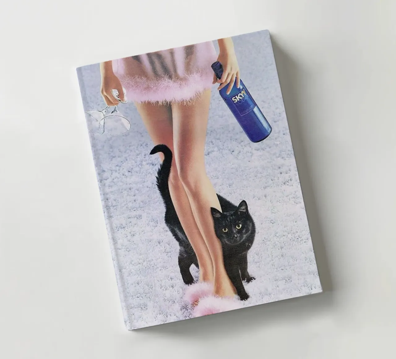 Lets Party My Cat notebook by Attaboy Dsgn