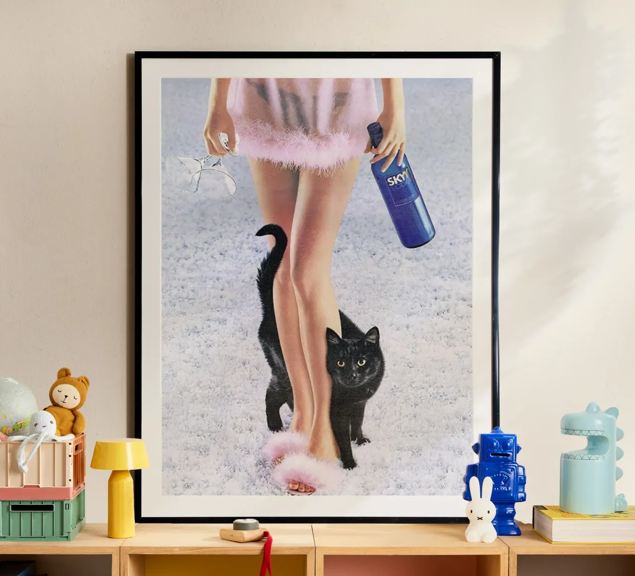 Lets Party My Cat carta hahnemühle da Attaboy Dsgn