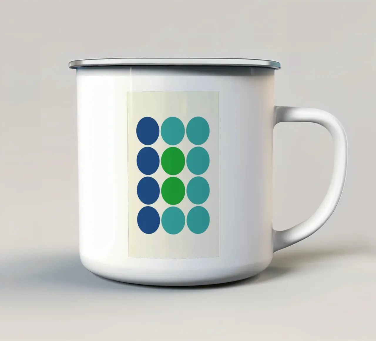Cold Ludo tazza in smalto da Bo Lundberg