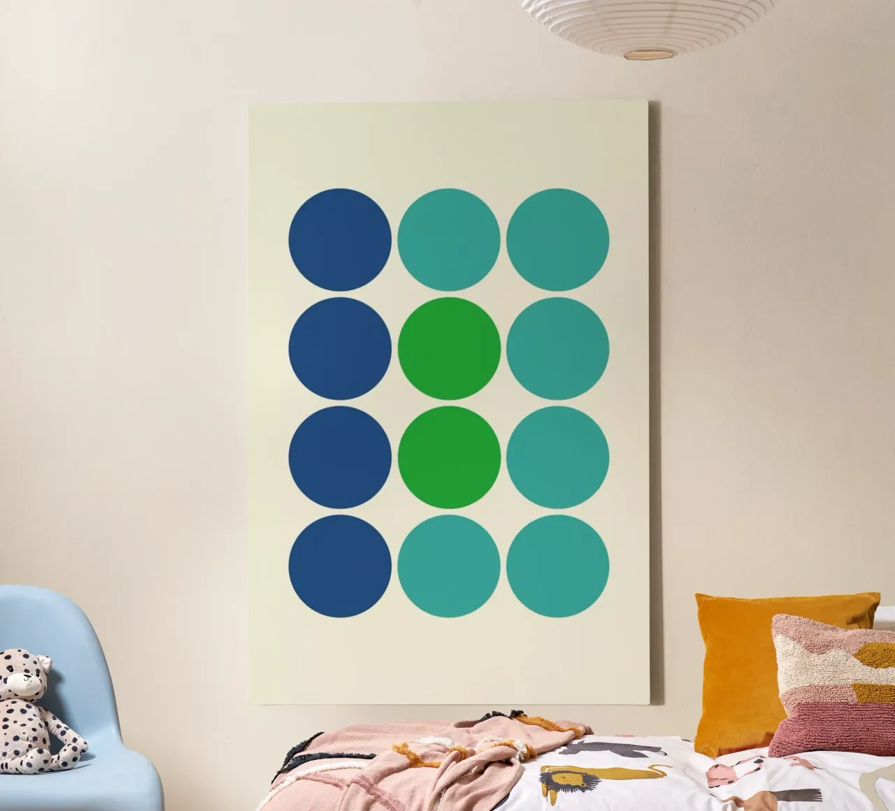 Cold Ludo canvas by Bo Lundberg