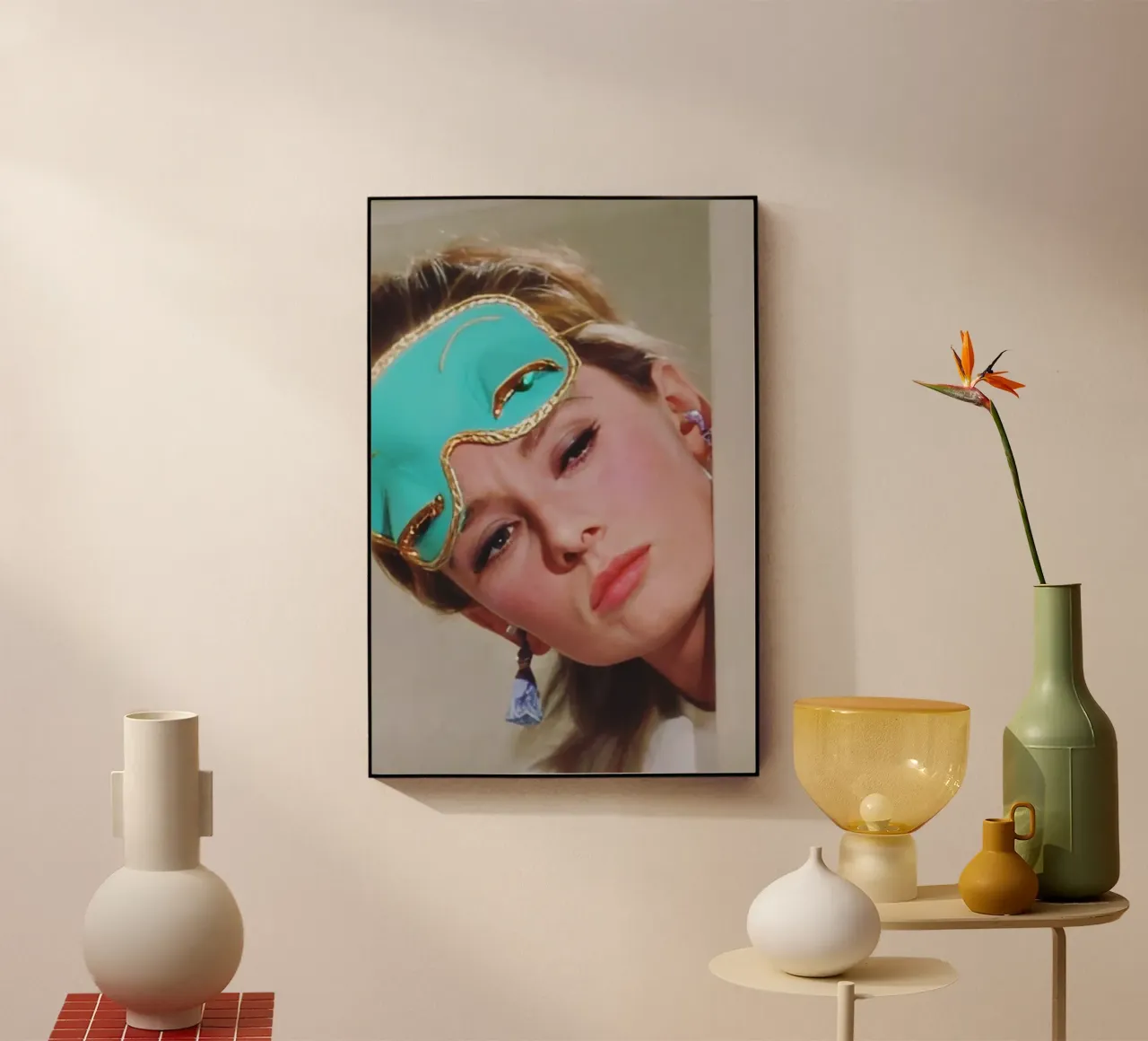 Audrey Hepburn at Rest plexiglass da Attaboy Dsgn