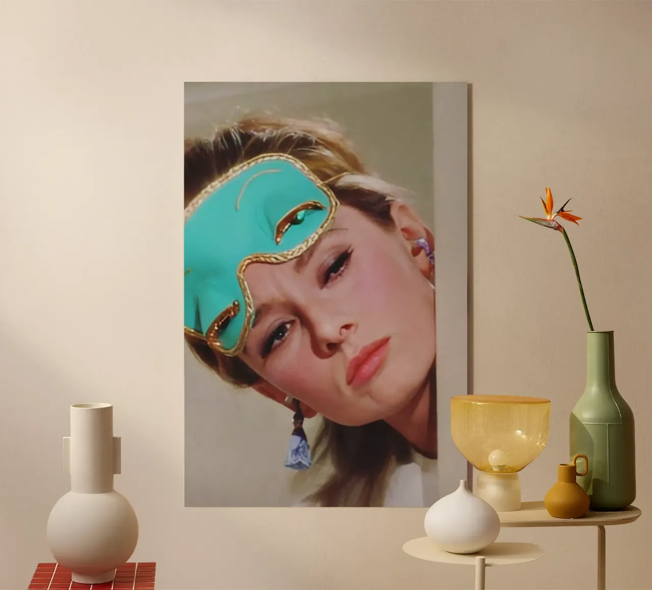 Audrey Hepburn at Rest plexiglass da Attaboy Dsgn