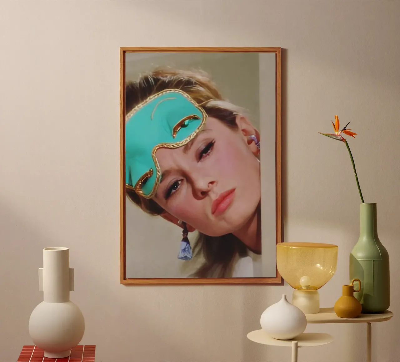 Audrey Hepburn at Rest alluminio dibond da Attaboy Dsgn