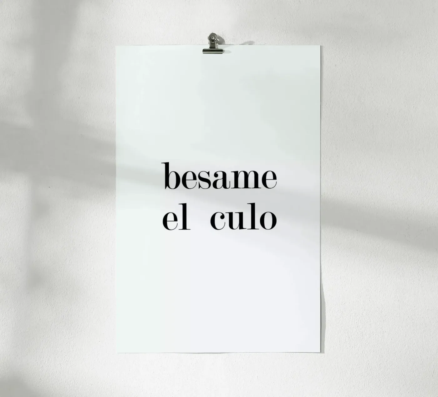 Besame poster da Leah Flores