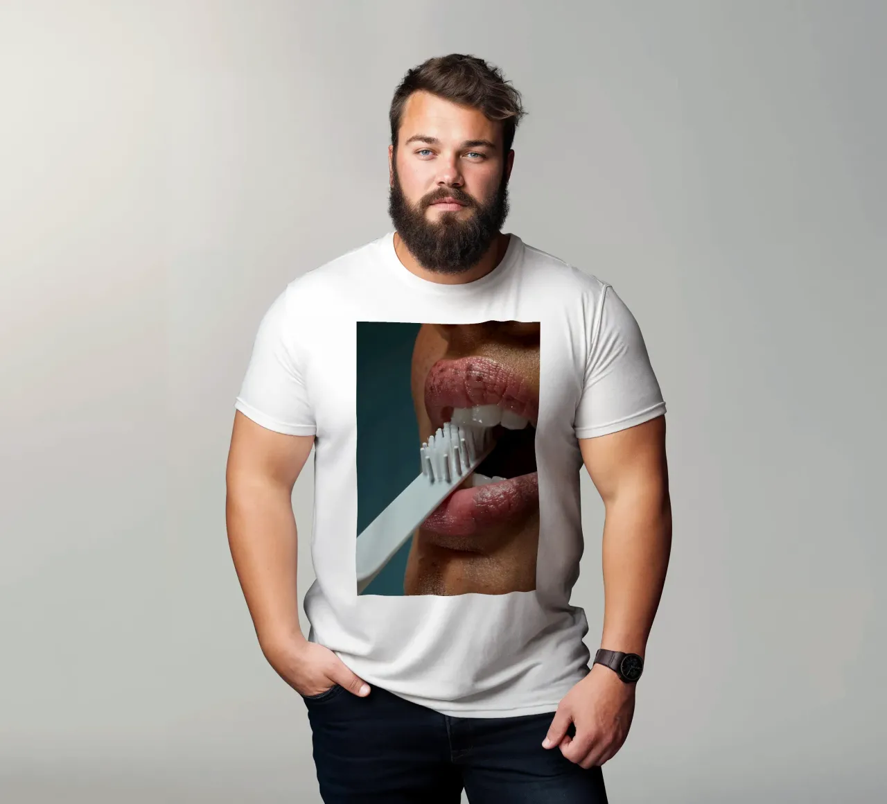 Morning Routine t-shirt da Attaboy Dsgn