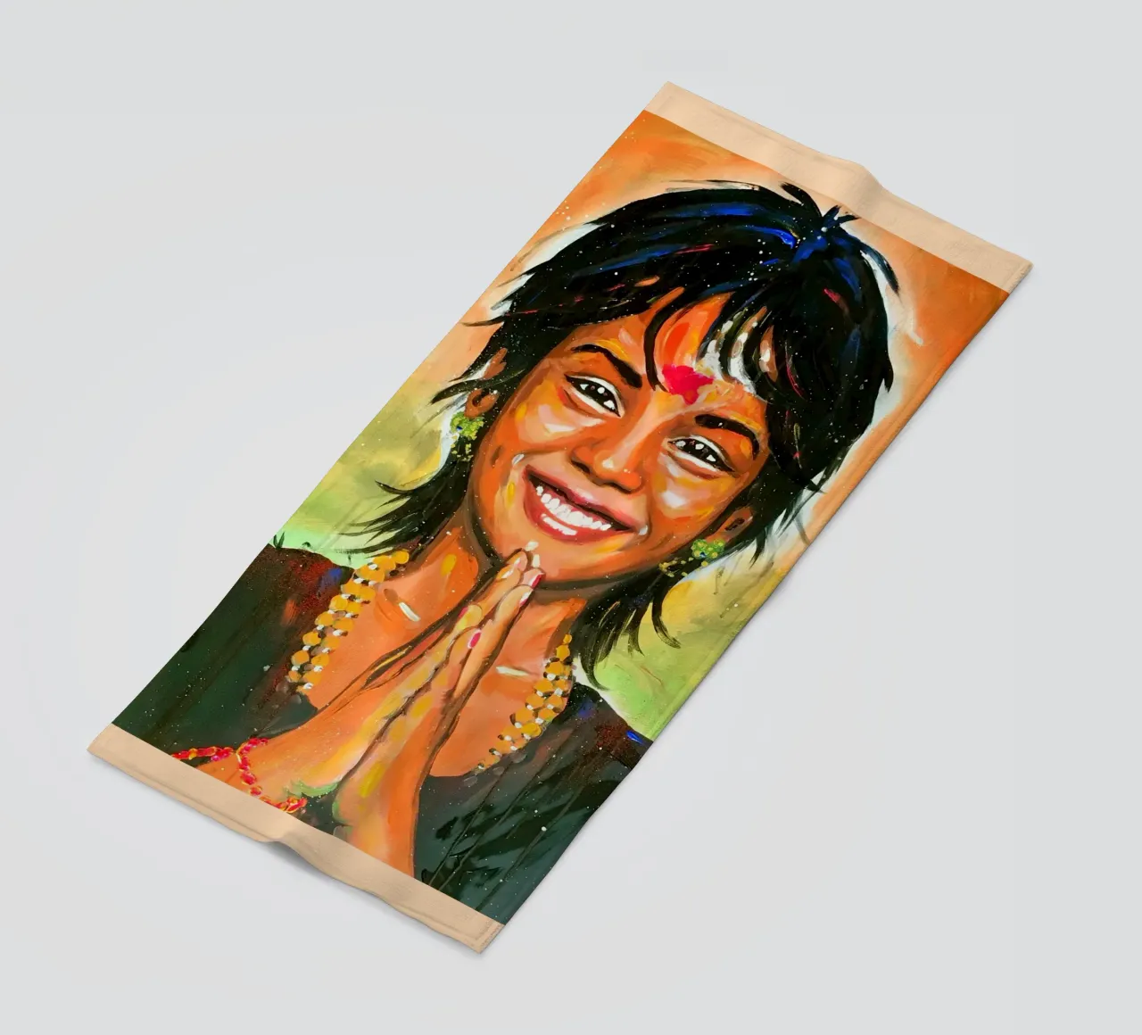 Namasté telo mare da Happy 😃 Art 🎨 by Christine Schnoell