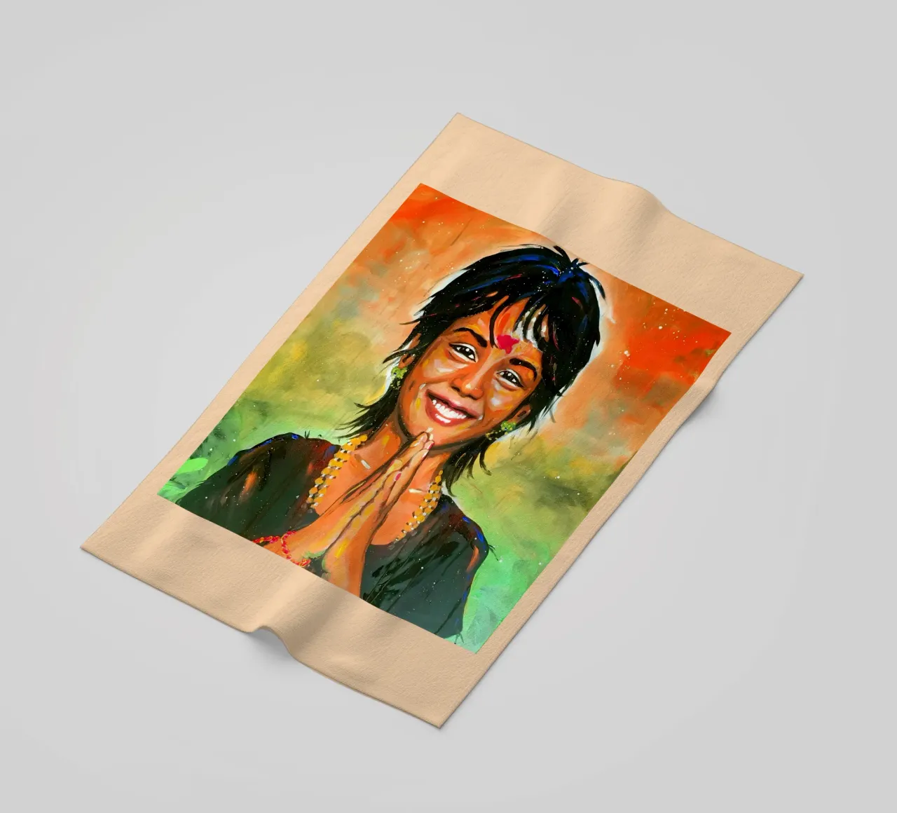 Namasté telo mare da Happy 😃 Art 🎨 by Christine Schnoell