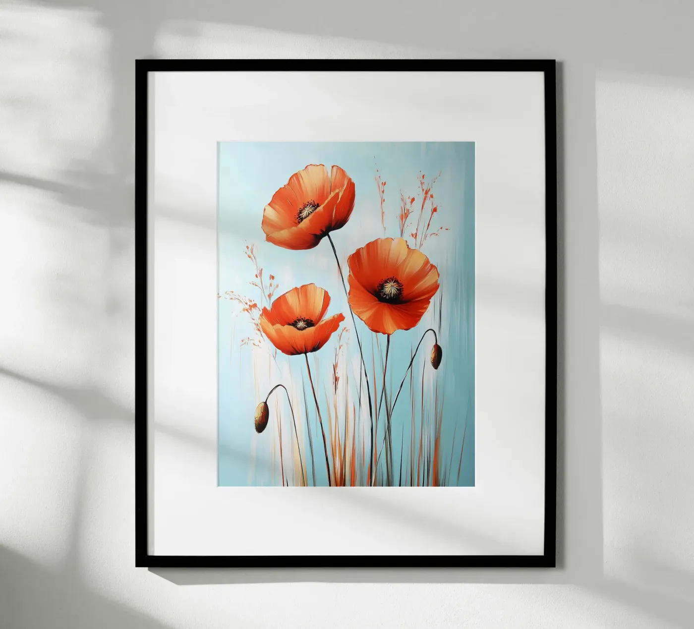 Coquelicots poster de Flora & Horizon