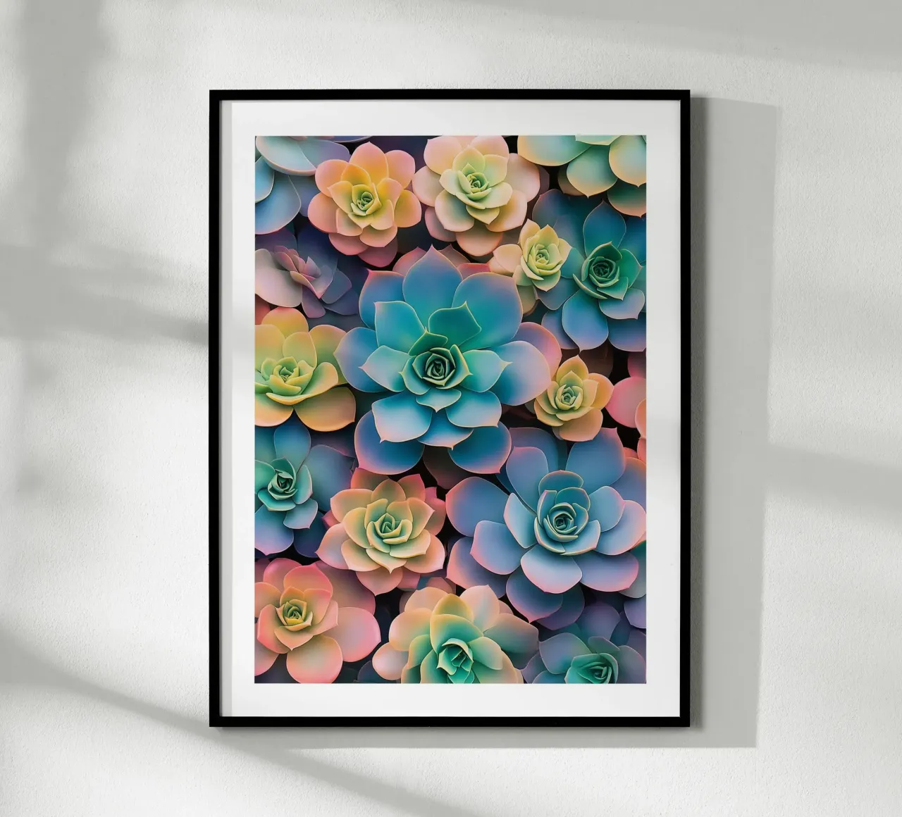 Succulente Arc-en-Ciel carta hahnemühle da Flora & Horizon