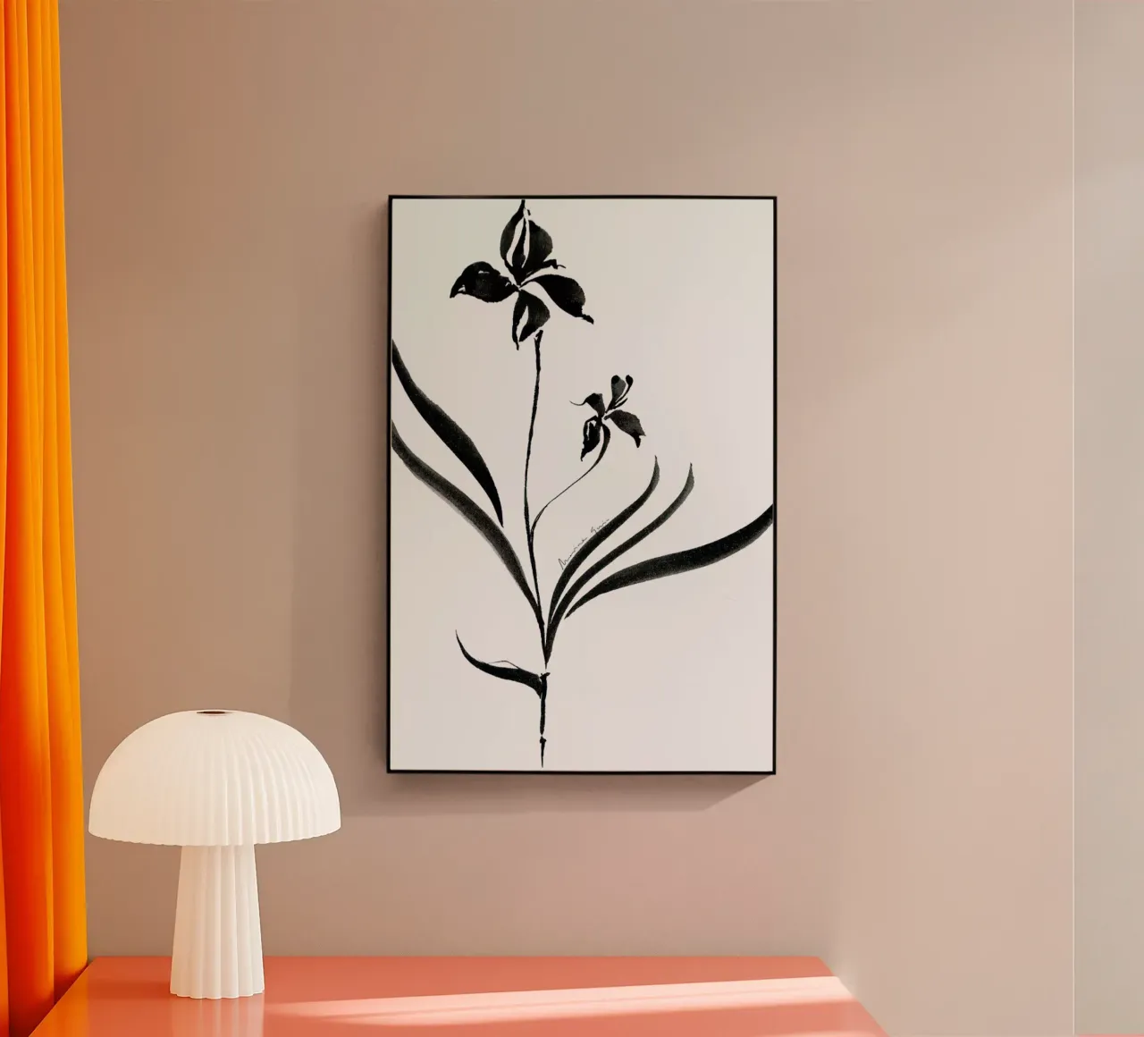 Orchid 2 plexiglass da Marina Guiu