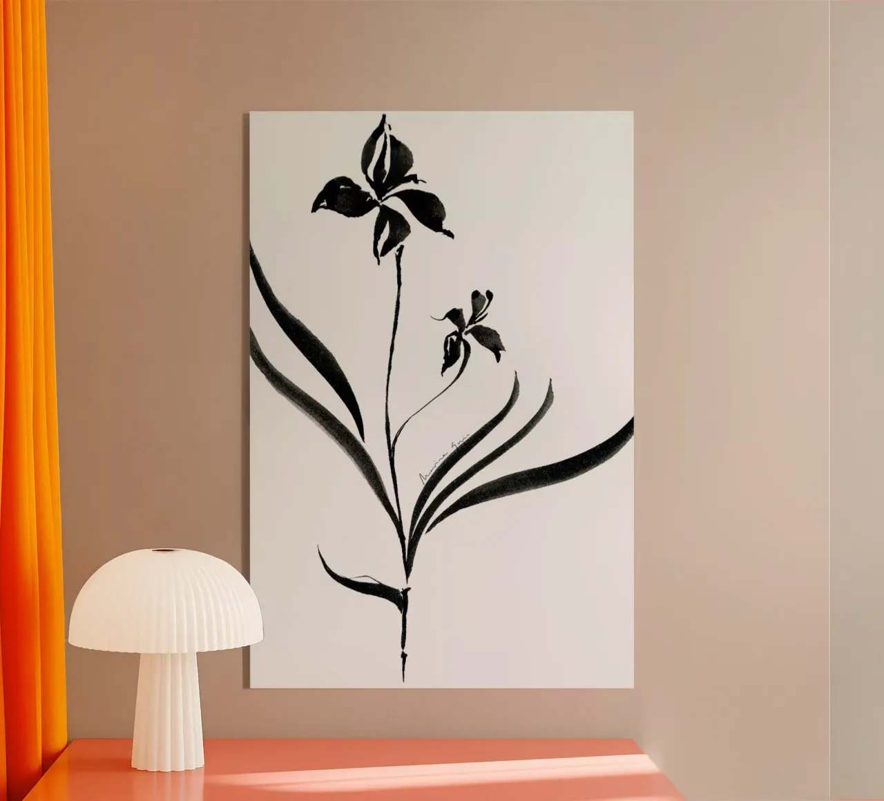 Orchid 2 plexiglass da Marina Guiu