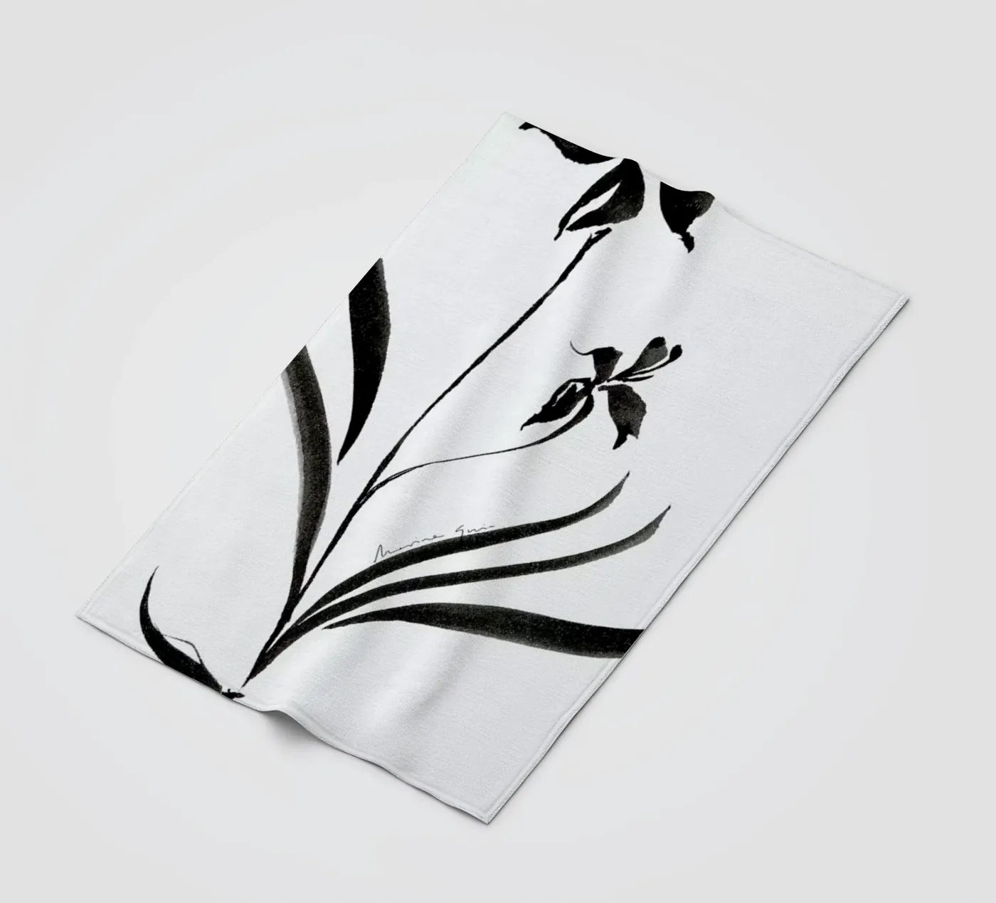 Orchid 2 Fleecedecke von Marina Guiu