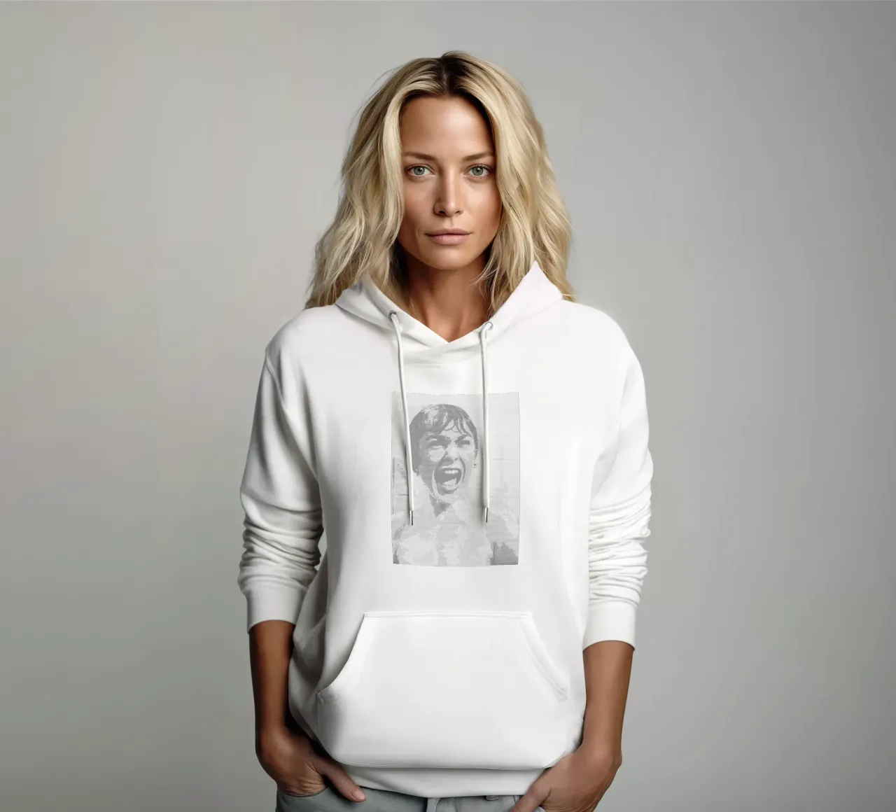 Janet Leigh in Psycho felpa con cappuccio da Attaboy Dsgn