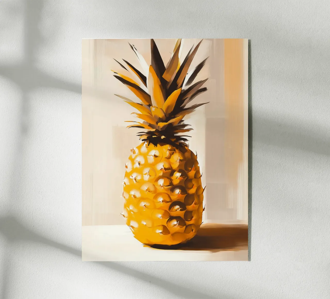 Pittura di ananas plexiglass da Spice & Style
