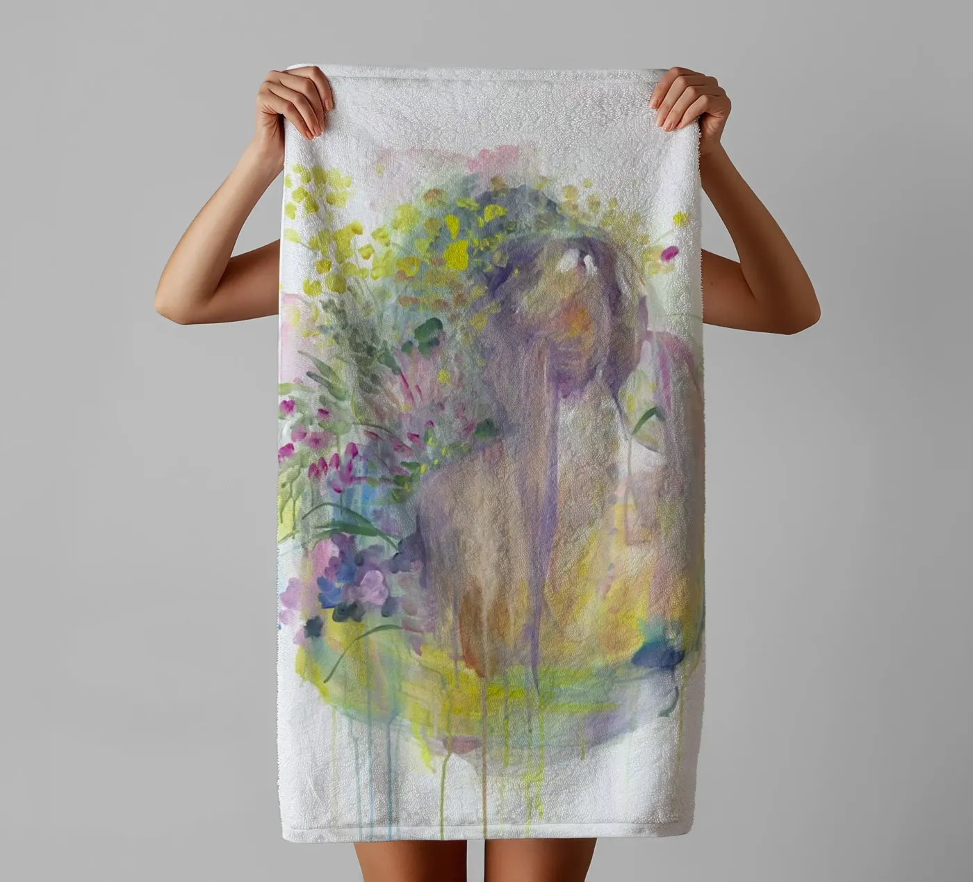 Stillness badhanddoek van agnes-cecile